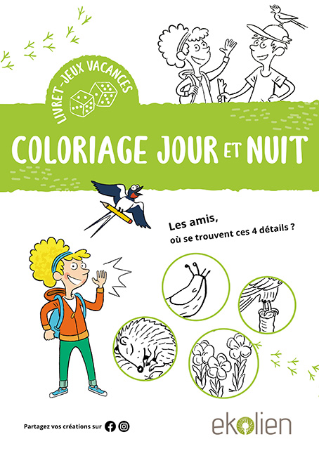 Ton livret « Coloriage jour et nuit »