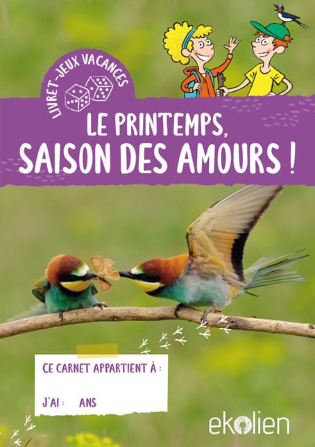 Ton livret-jeux « Le printemps, saison des amours »