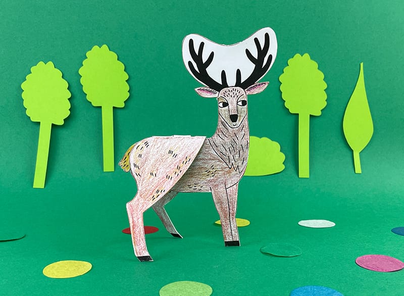 Ton cerf à créer